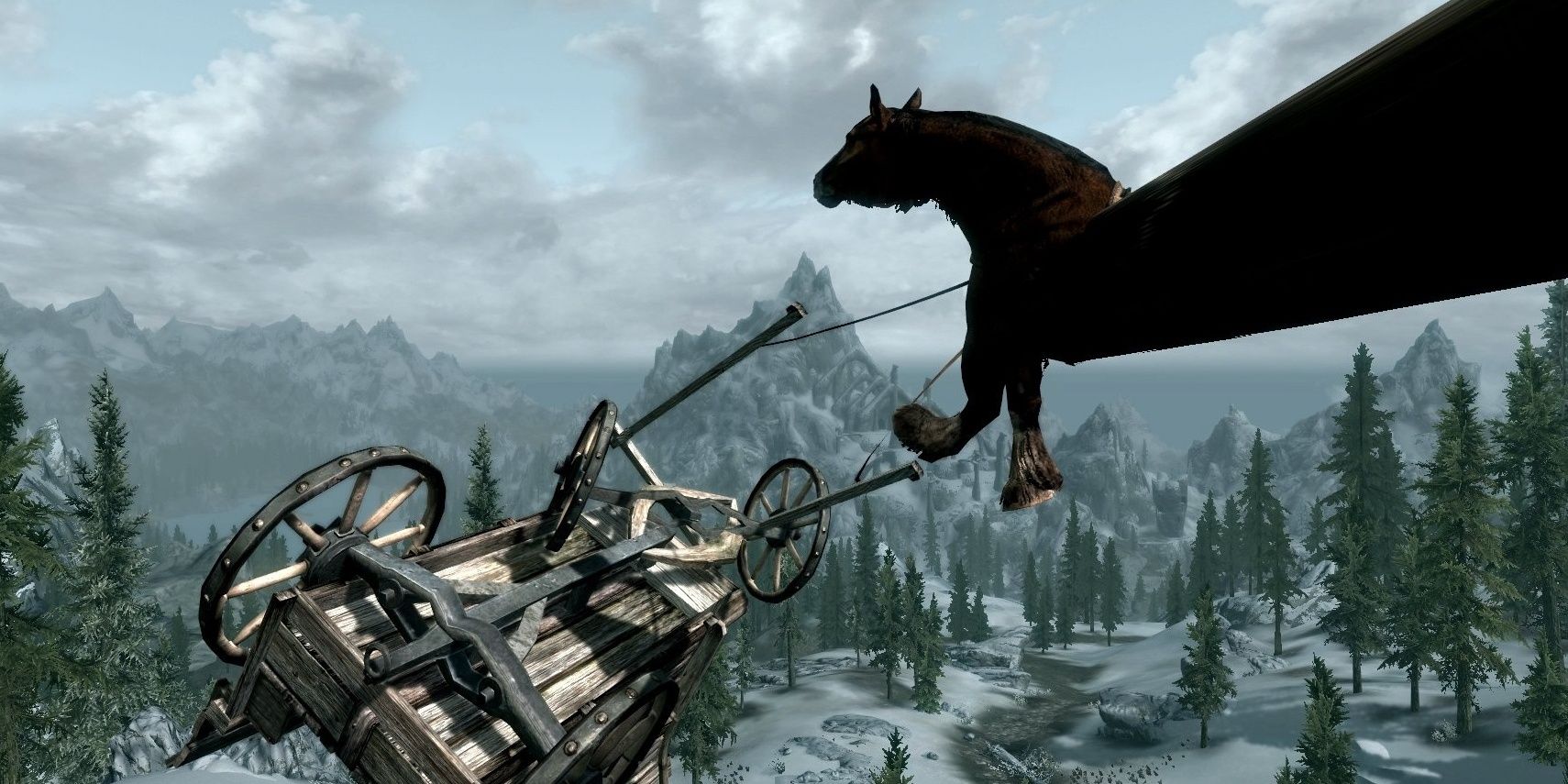 Skyrim Horse Carriage Bug