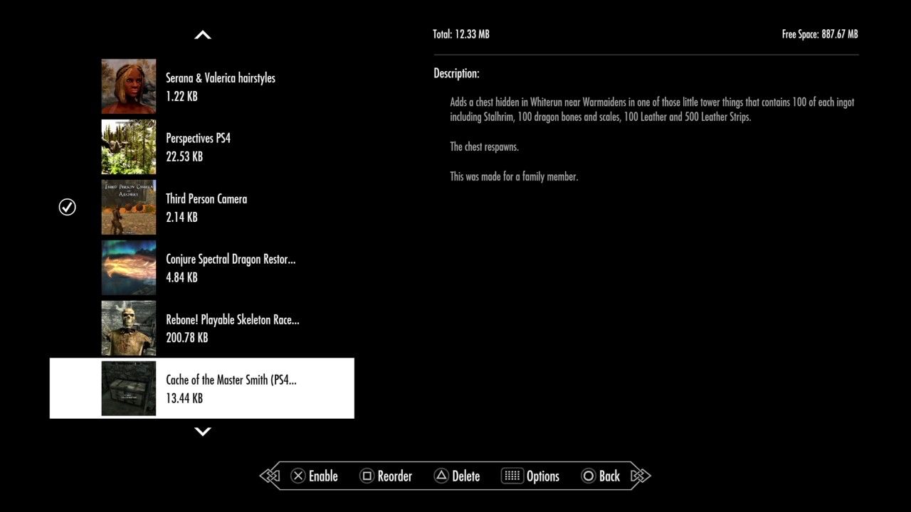 skyrim xbox one load order manager
