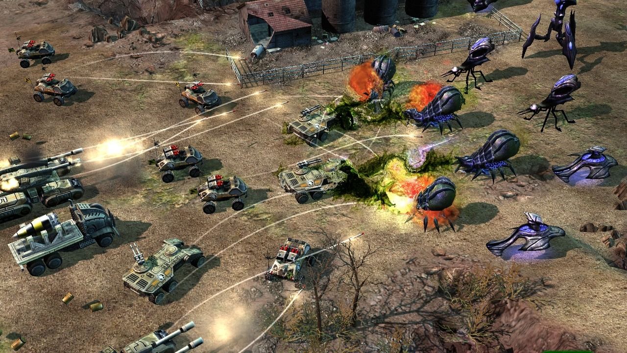 Gameplay screenshot of Command & Conquer Tiberium Wars