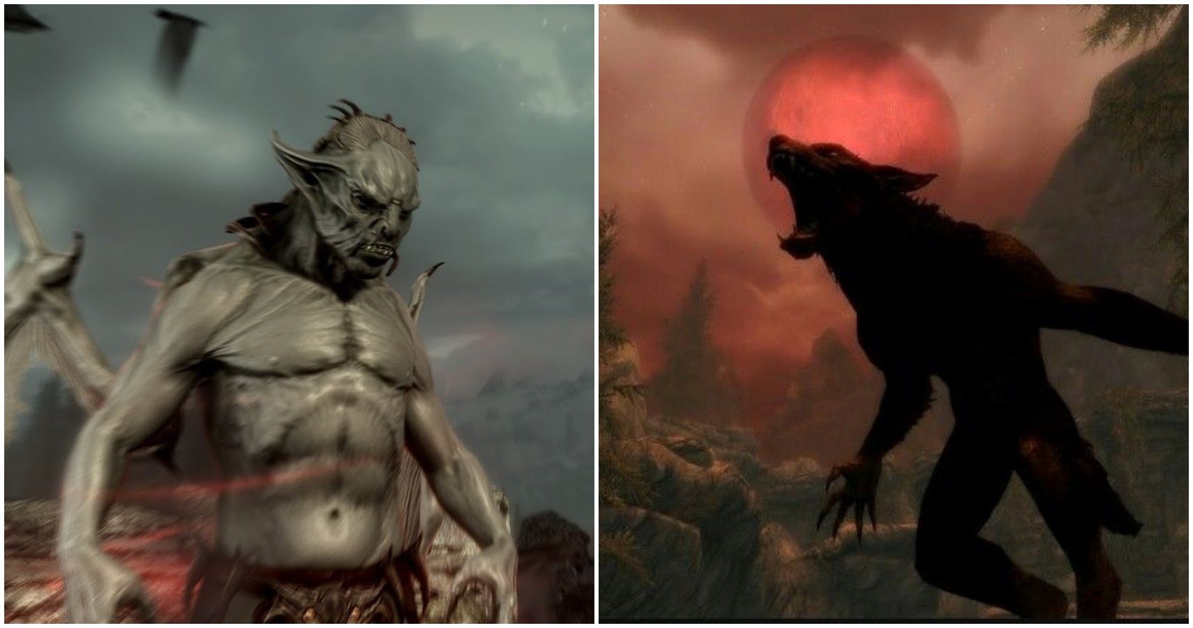 Skyrim: Vampire Vs. Werewolf - Which Is
