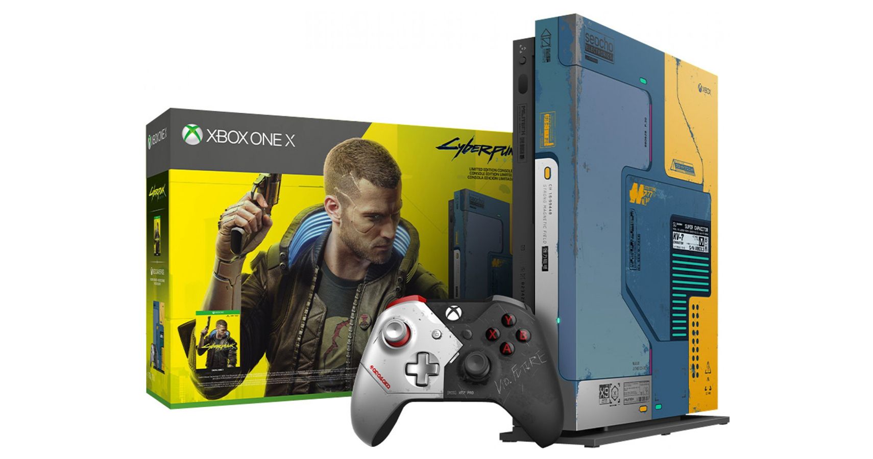 Xbox One X Cyberpunk 2077 limited edition