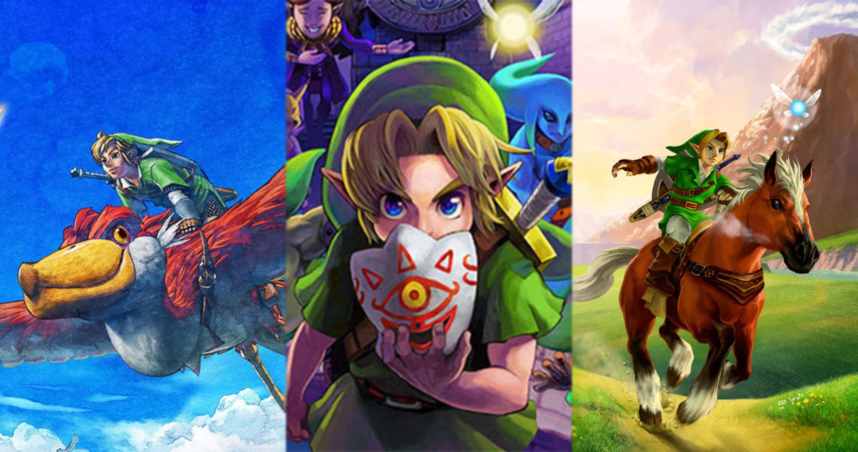 Zelda Ocarina Majora Skyward Cover