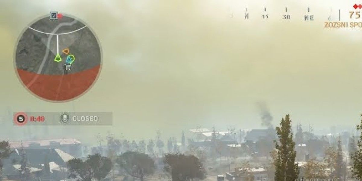 Call of Duty Warzone's minimap in the left-hand corner