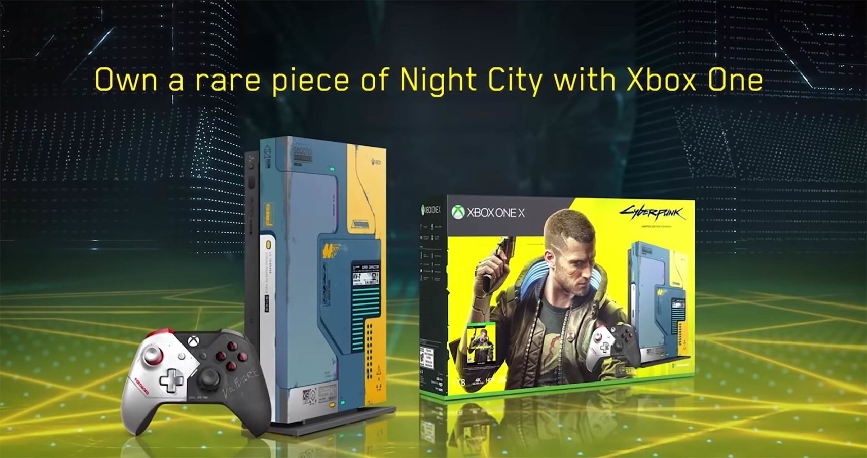 Xbox One X: Cyberpunk 2077 custom console