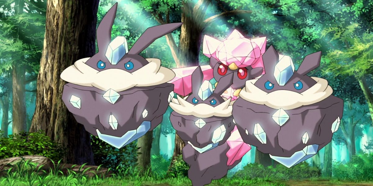 diancie and carbink in anime