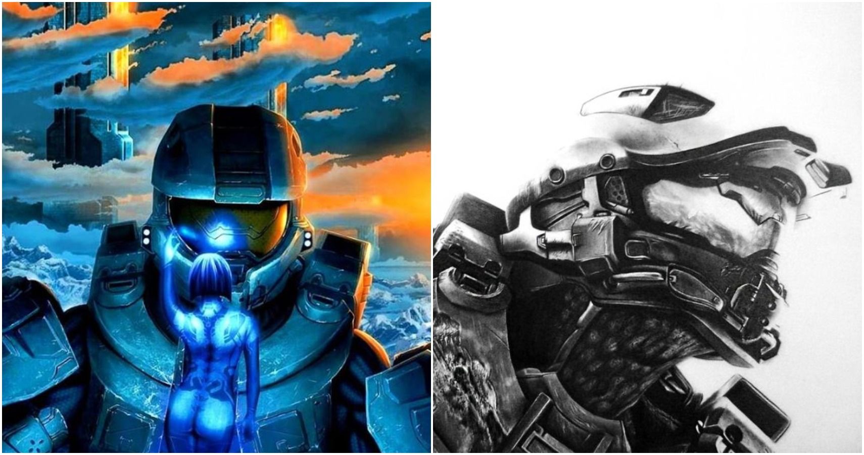 Halo: Pieces Of Master Chief Fan Art We Adore