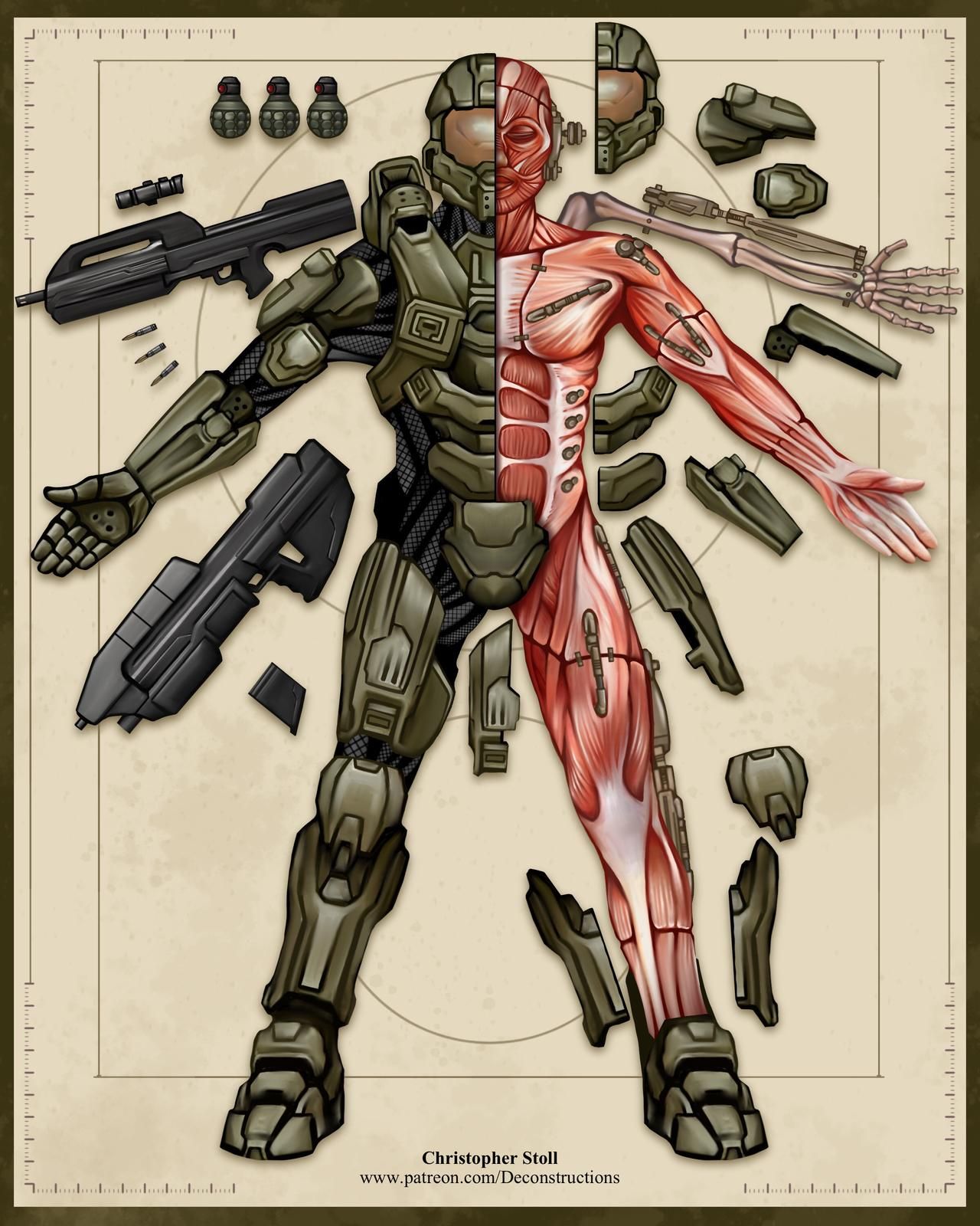 Halo 10 Pieces Of Master Chief Fan Art We Adore