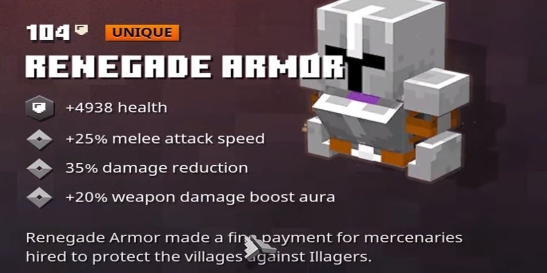 Minecraft Dungeons  Unique Armor List - How To Get & Farm