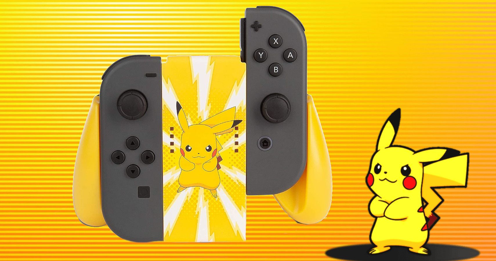 Pikachu Will Keep Your JoyCons Charged with New Pokemon Grip