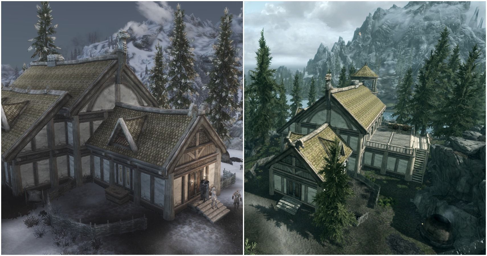 skyrim build your own house mod