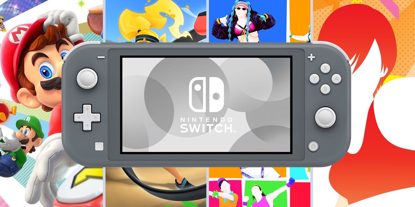 Mario Party, Ring Fit Adventures, Just Dance and Fitness Boxing; four games that aren't compatible with the Switch Lite