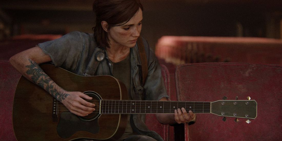 The Last of Us Part II Ellie on Guitar