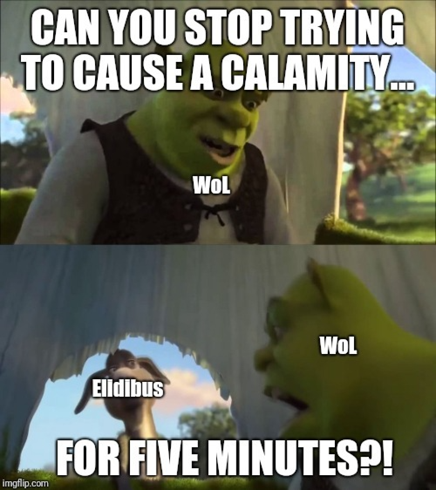 Shrek for five minutes meme