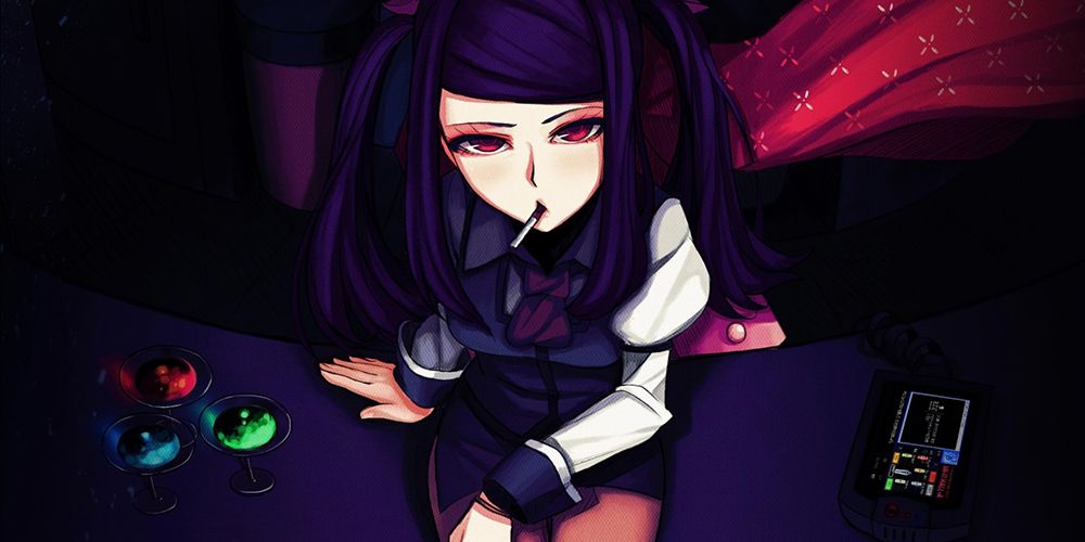 Art of a character from VA-11 Hall-A.