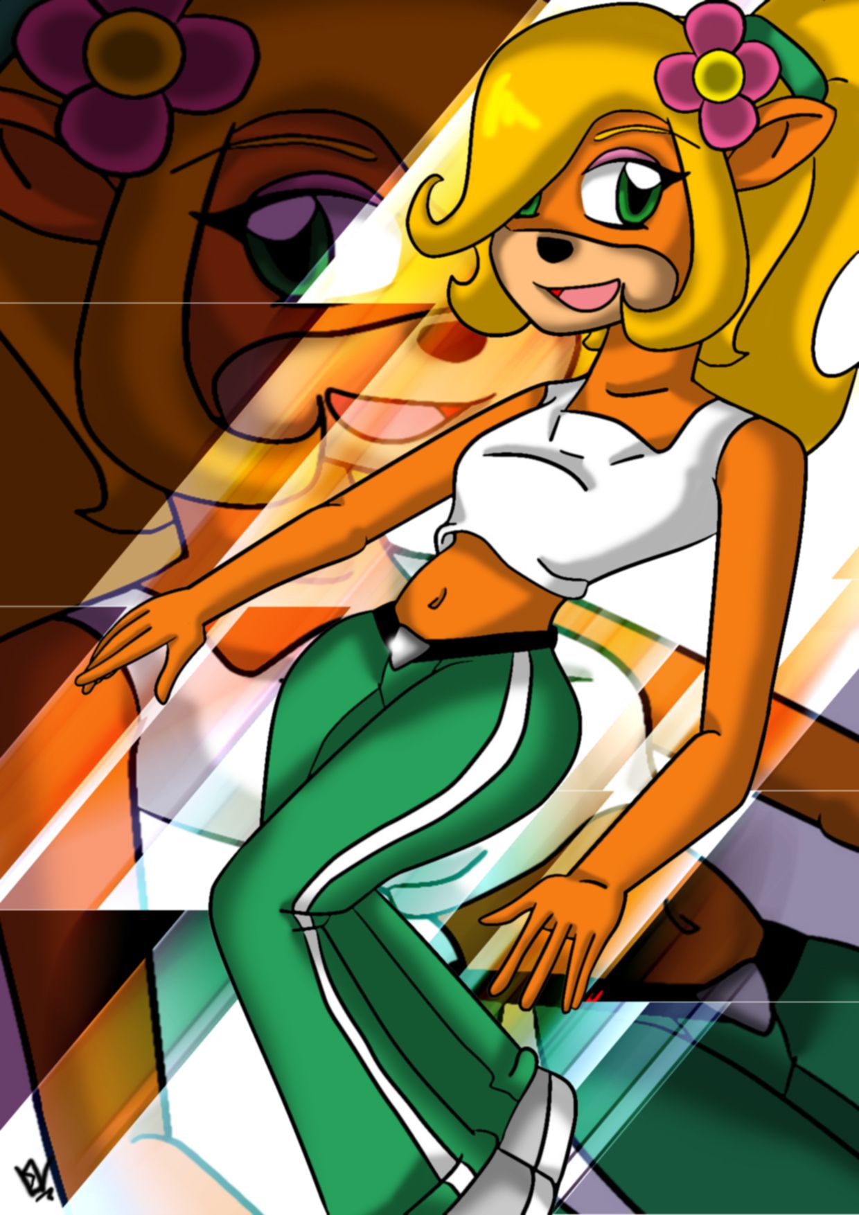 Crash Bandicoot 10 Pieces Of Coco Fan Art That Show Shes Awesome