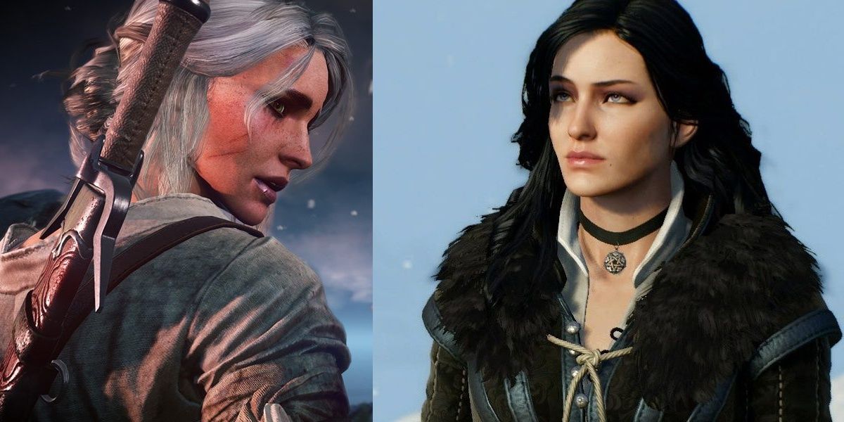 Yennefer and Ciri in The Witcher 3
