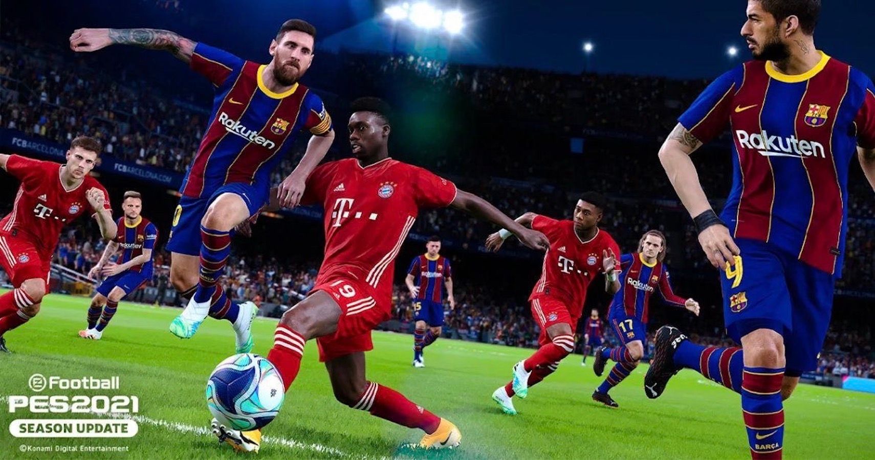 Messi? Todo Barcelona é capa do PES 2017 + Camp Nou (NOVO TRAILER) %