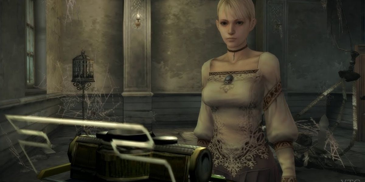 Fiona in one of the starting areas in Haunting Ground