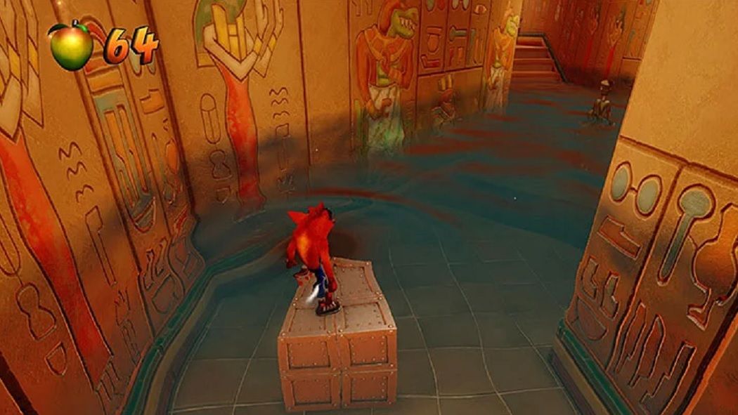 Tomb Wader in Crash Bandicoot Warped