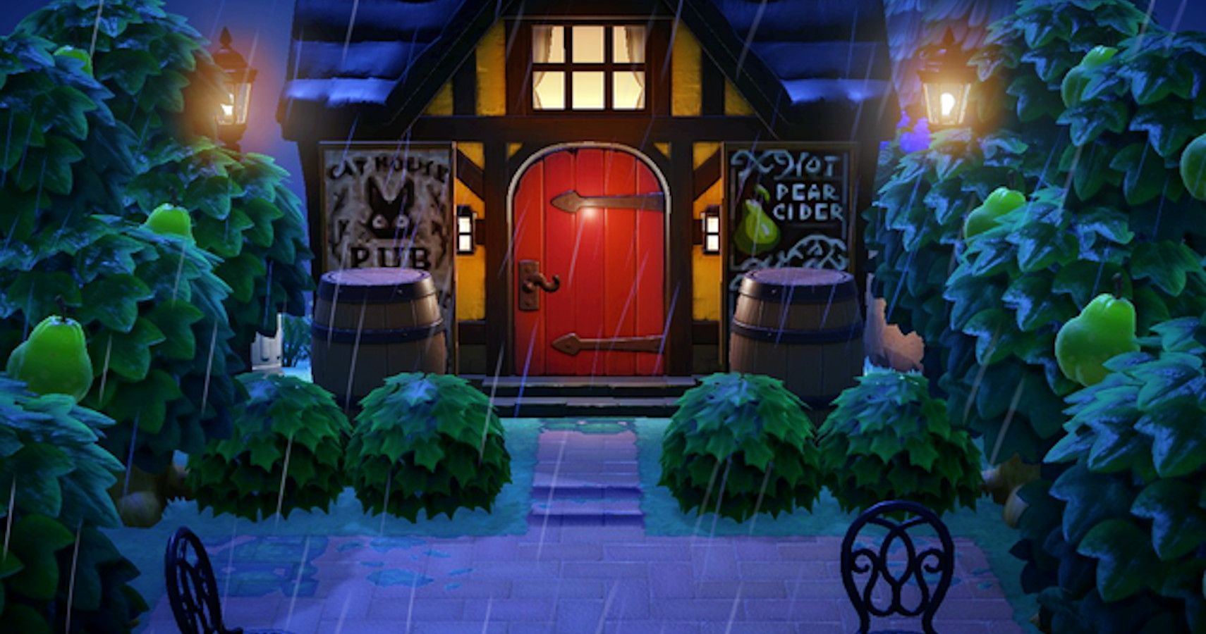 Animal Crossing Design Spotlight The Cat House Pub Calvin & Hobbes And More!