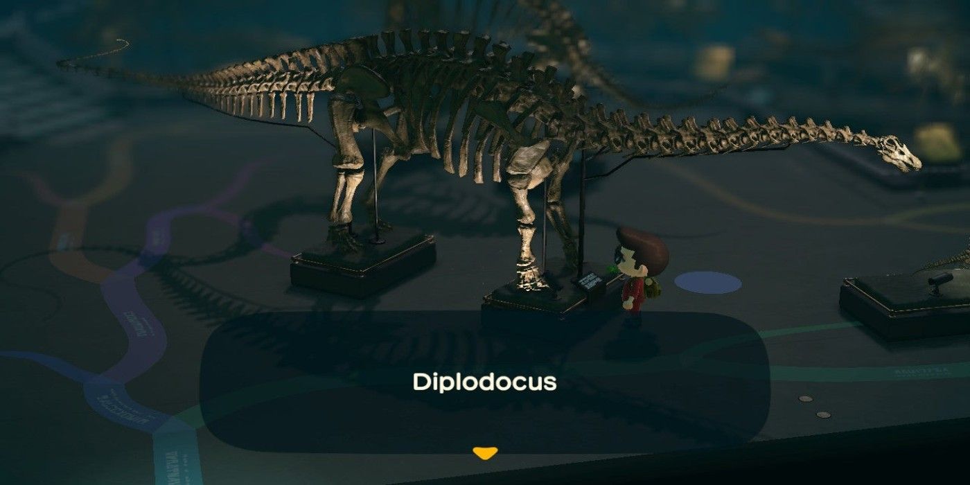 Animal Crossing New Horizons Diplo Fossil display