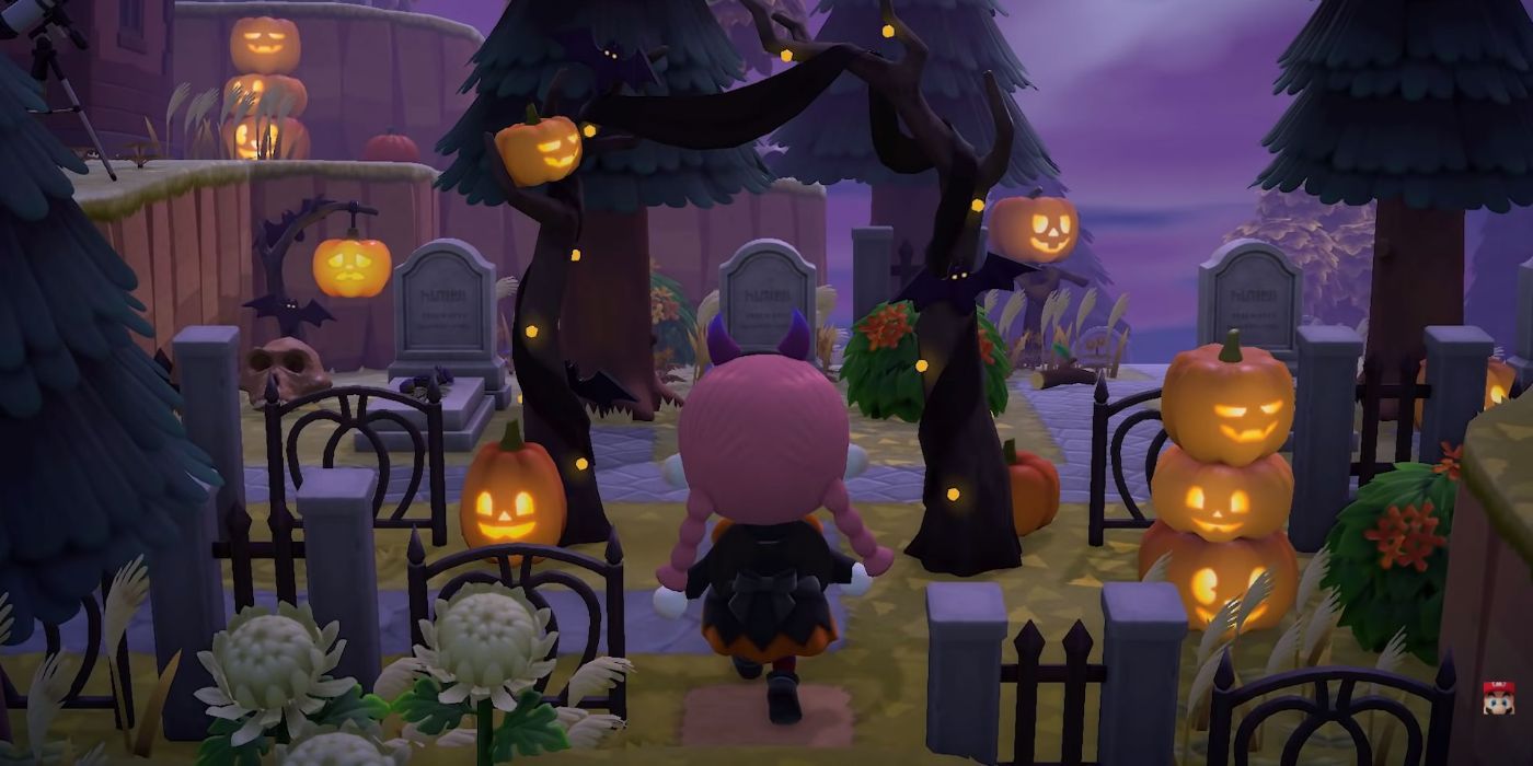 Animal Crossing New Horizons Spooky Fence