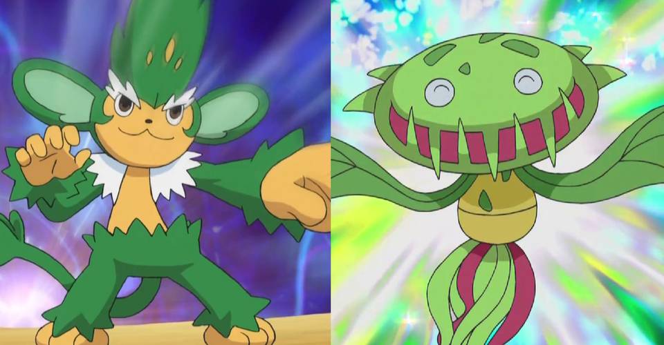 Pokemon The 10 Best Grass Types With The Highest Catch Rate