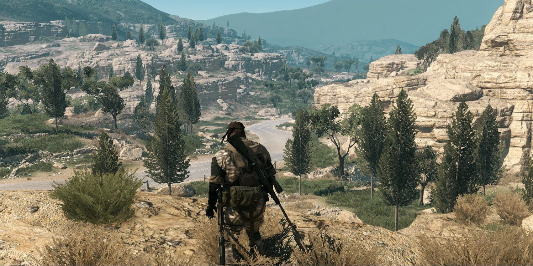 Screenshot from Metal Gear Solid 5 The Phantom Pain with the Beyond Ultra Settings mod