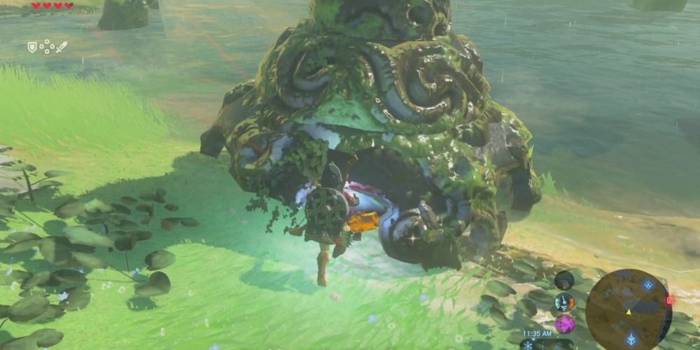 A Decayed Guardian in Breath of the Wild