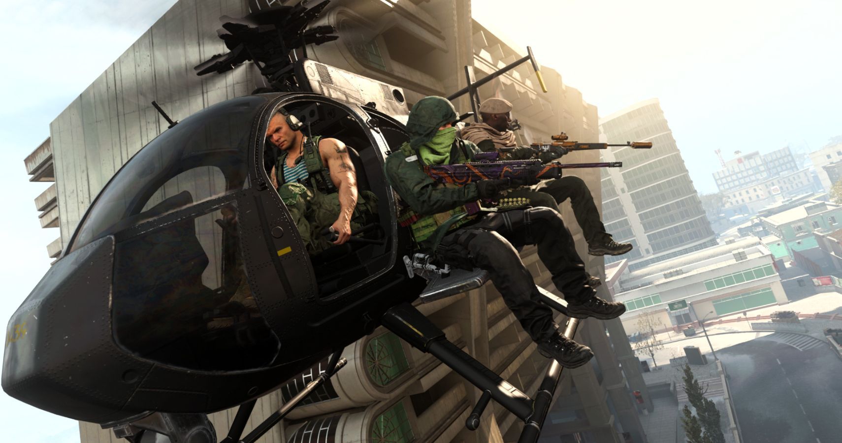 Call of Duty Warzone Helicopter