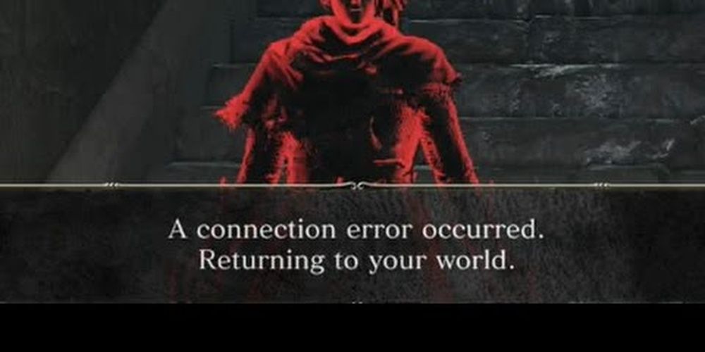 Dark Souls Connection Error Occurred