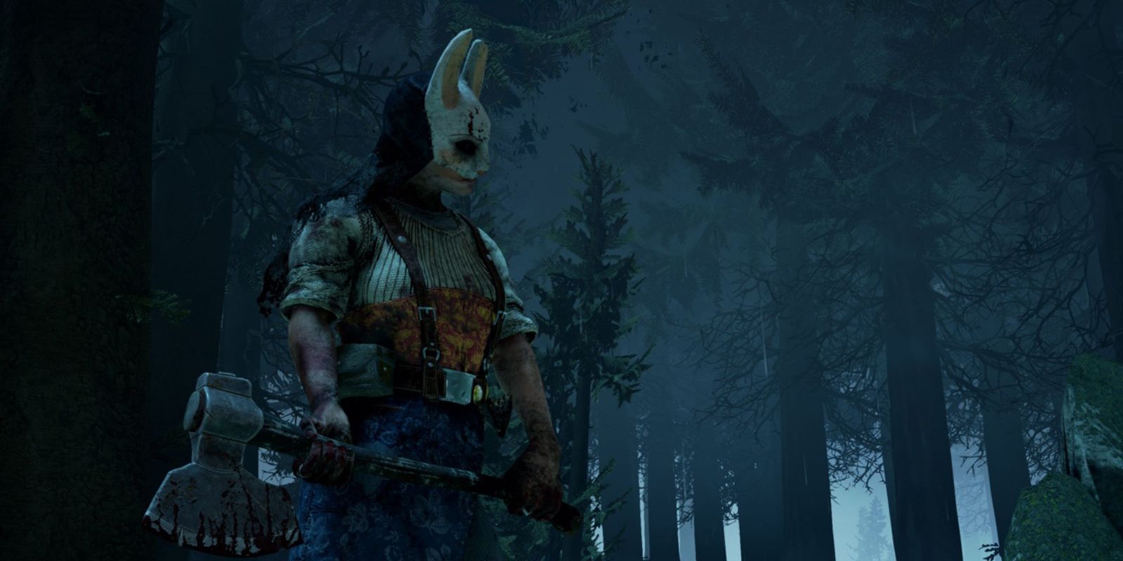 Huntress with an axe
