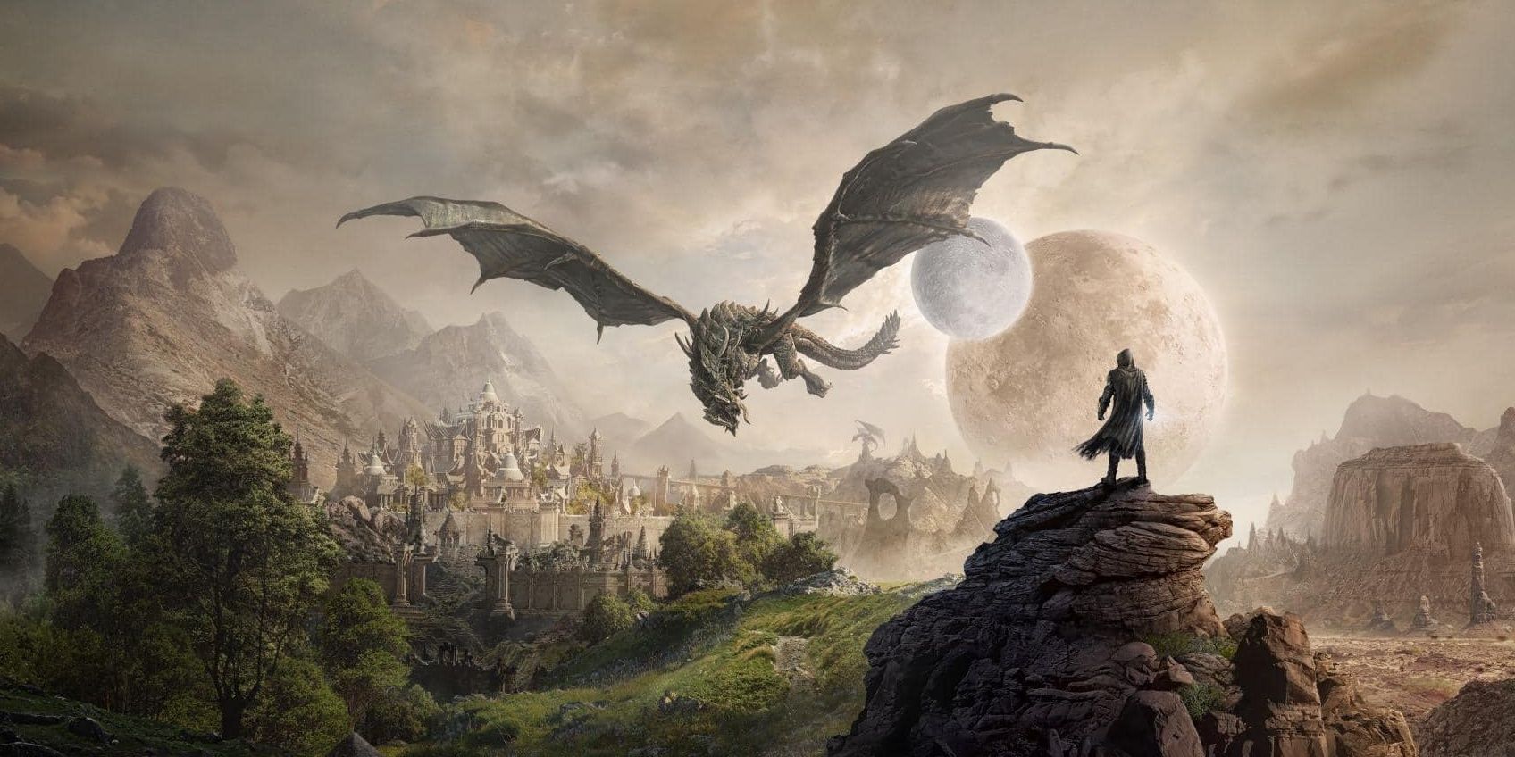 Expansion promo art for Elder Scrolls Online