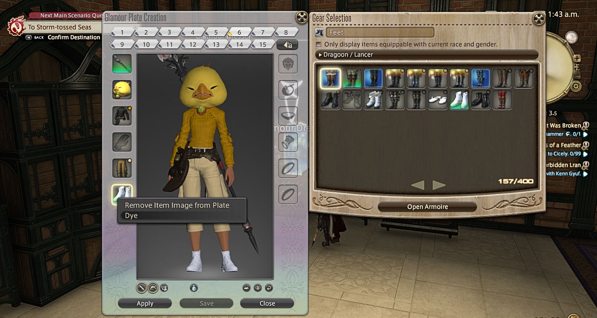 Final Fantasy XIV The Glamour Dresser And Glamour Plates, Explained