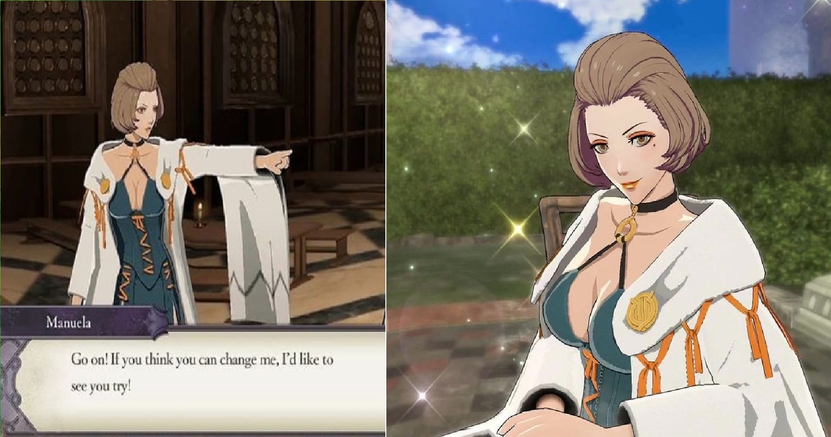 TodoNintendoS on X: One of my favourite pieces of Fire Emblem trivia will  always be why they changed Manuela's name in the Latin American Spanish  localization, even though Manuela is a common