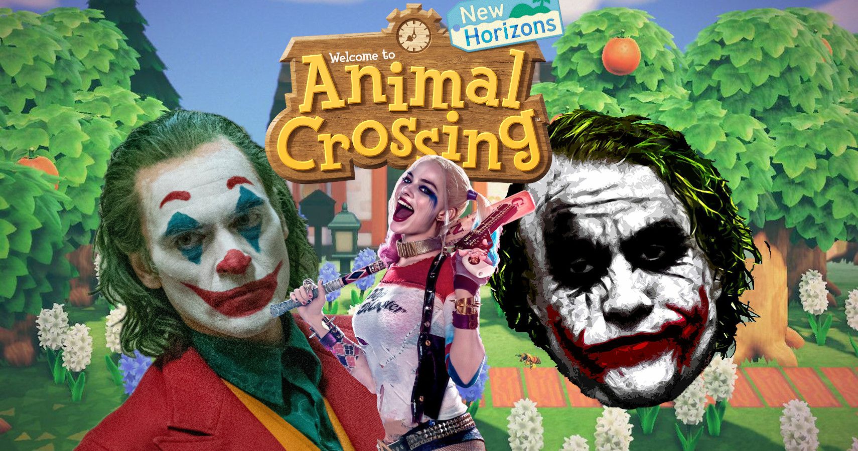 Animal Crossing New Horizons  Codes For The Joker And Harley Quinn
