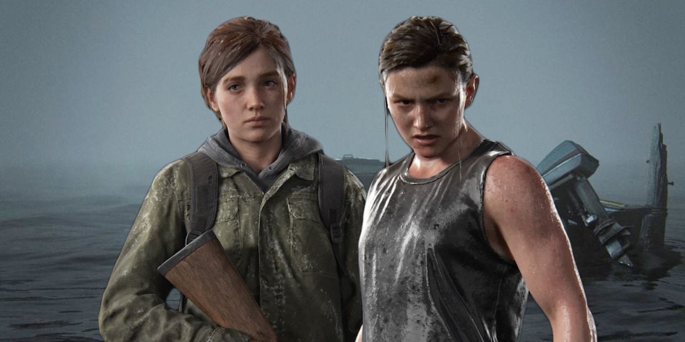 Abby and Ellie from the Last of Us 2