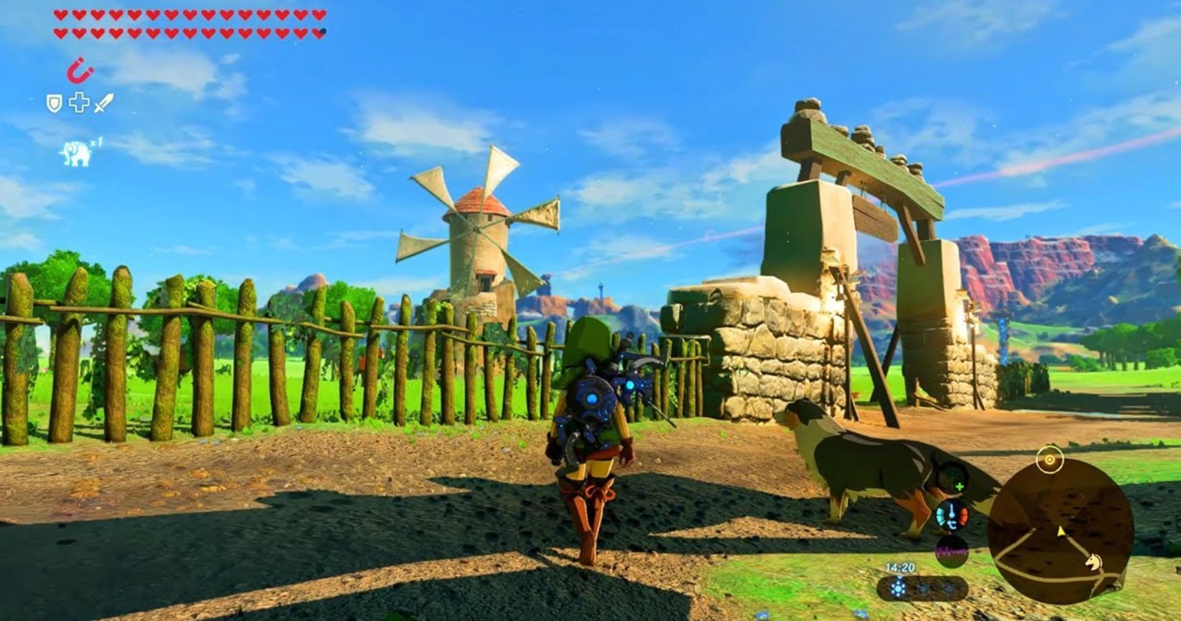 Iconic Ocarina Of Time Location Recreated In Zelda Breath Of The Wild With New Mod