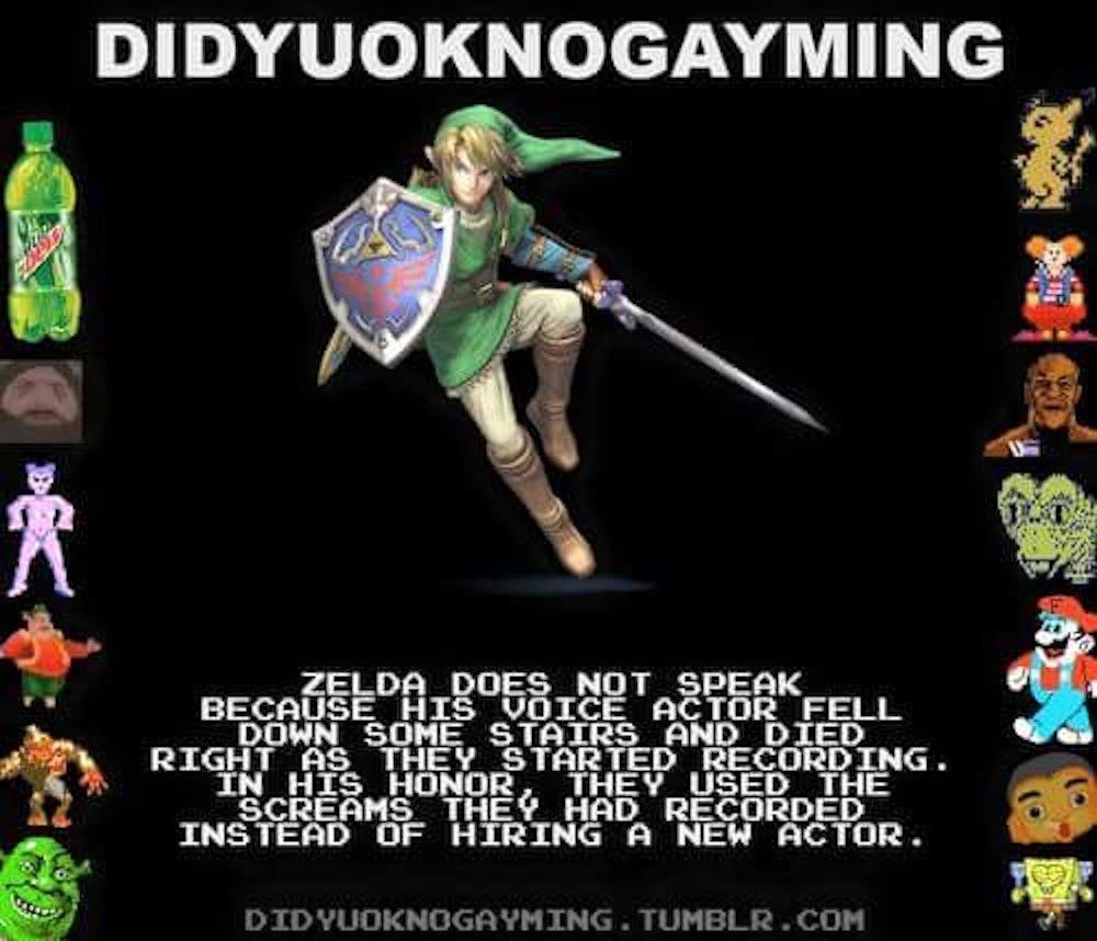 Link voice actor meme