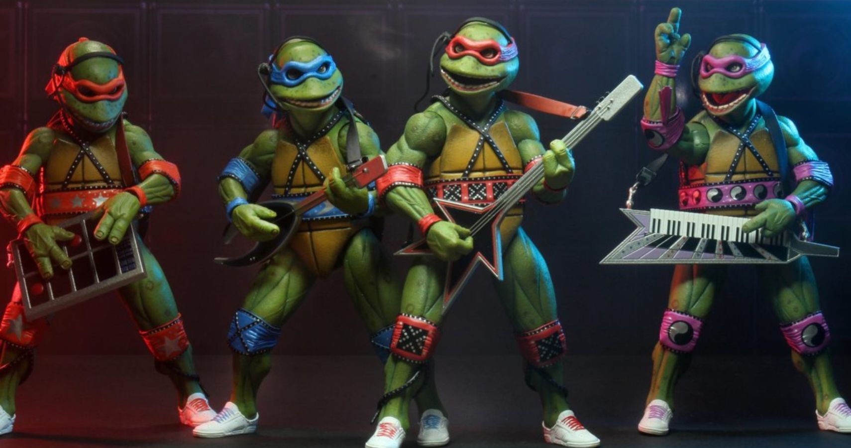 Neca Is Finally Making Ninja Turtles Toys From The Coming Out Of Their Shells Tour - ninja turtle roblox game