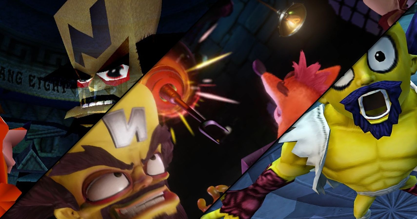 CRASH BANDICOOT CLUBHOUSE on X: Some beautiful illustrated realism artwork  showcasing Dr. Neo Cortex, N. Gin, Tiny and Ripper Roo Who is your  favourite ?  / X