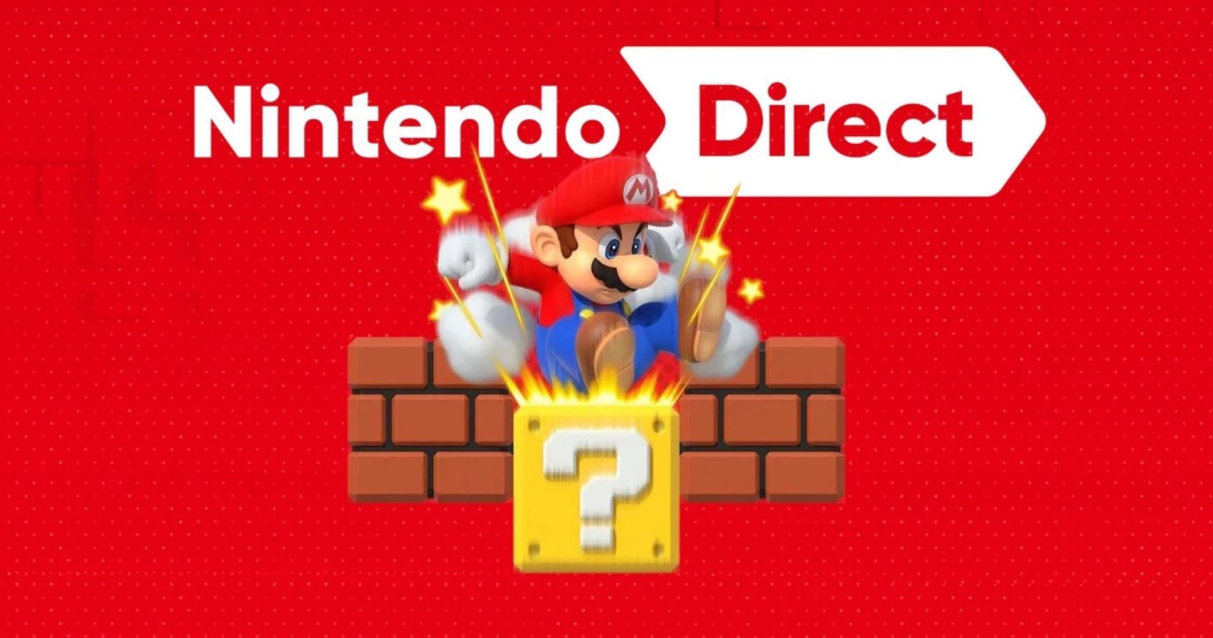 Nintendo Direct Mario Red