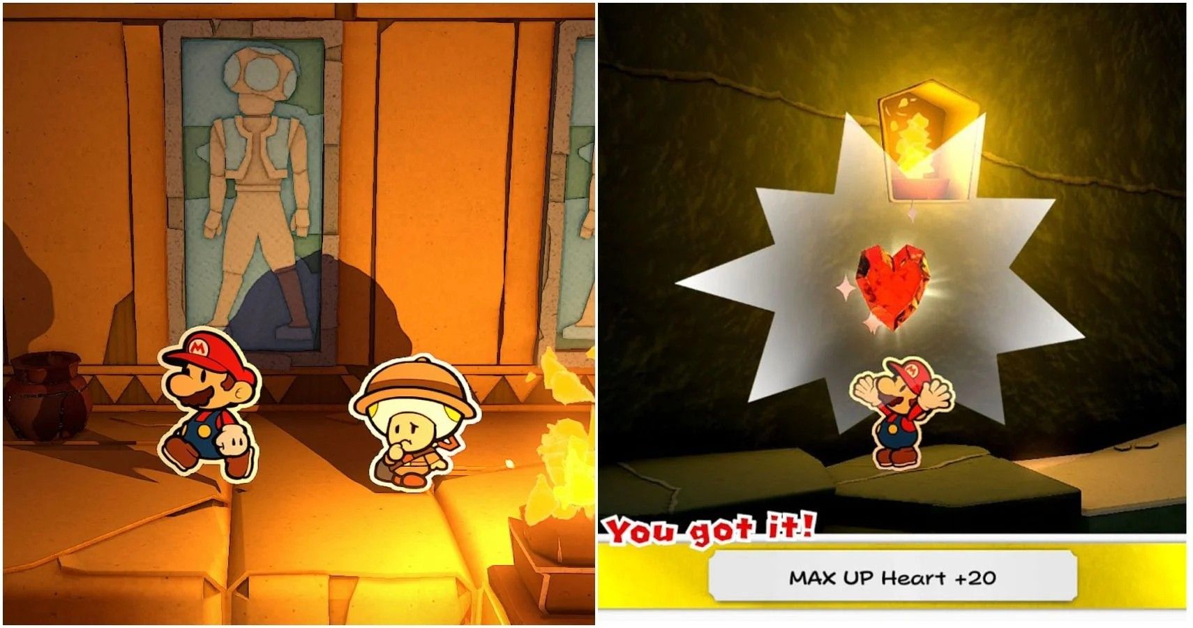 Paper Mario The Origami King All MAX UP Heart Locations