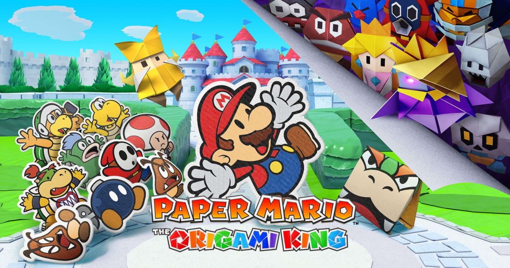Paper Mario The Origami King Cover Review