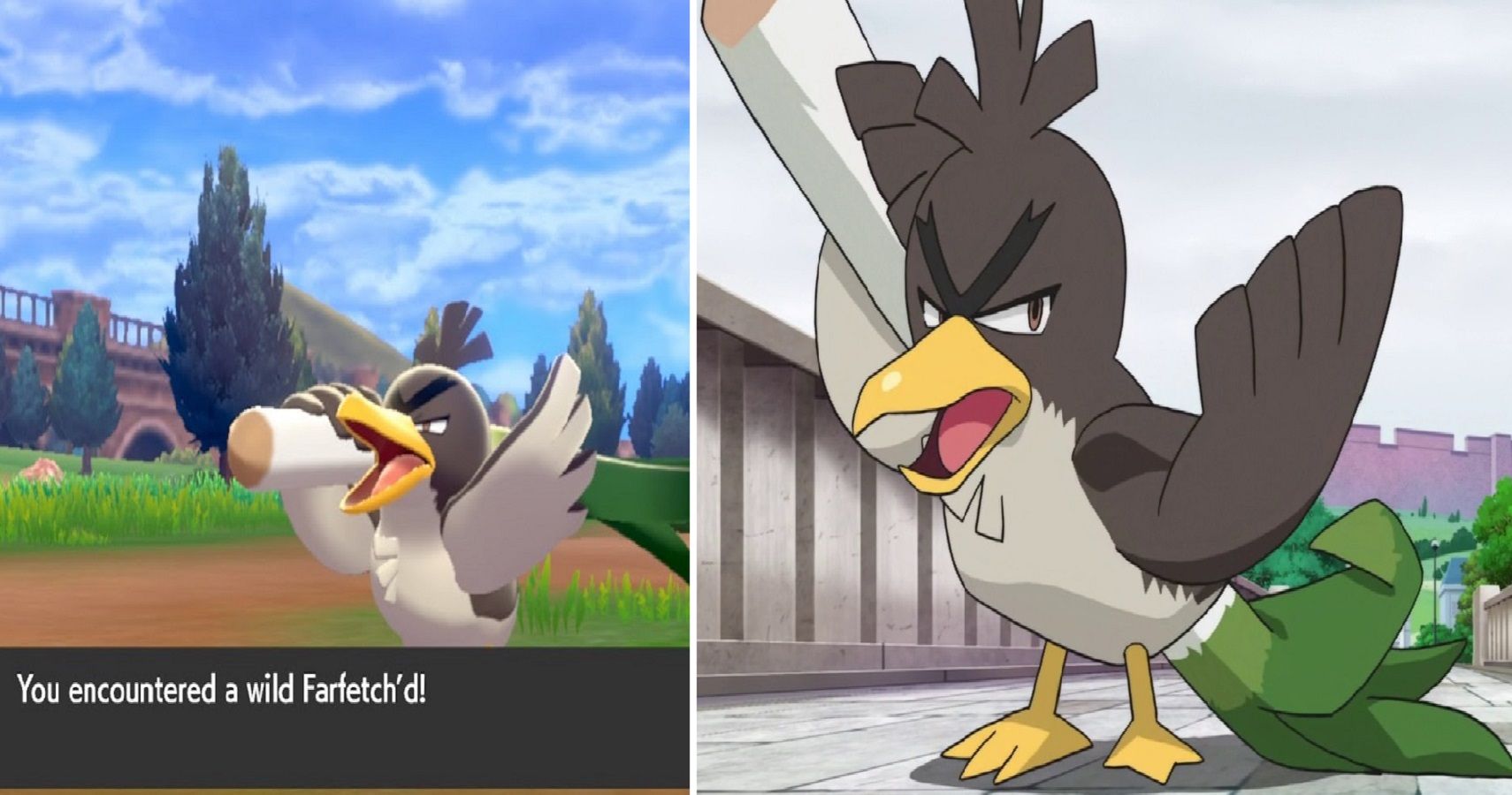 Could This Abandoned Farfetch'd Evolution Be in Pokemon Sword and