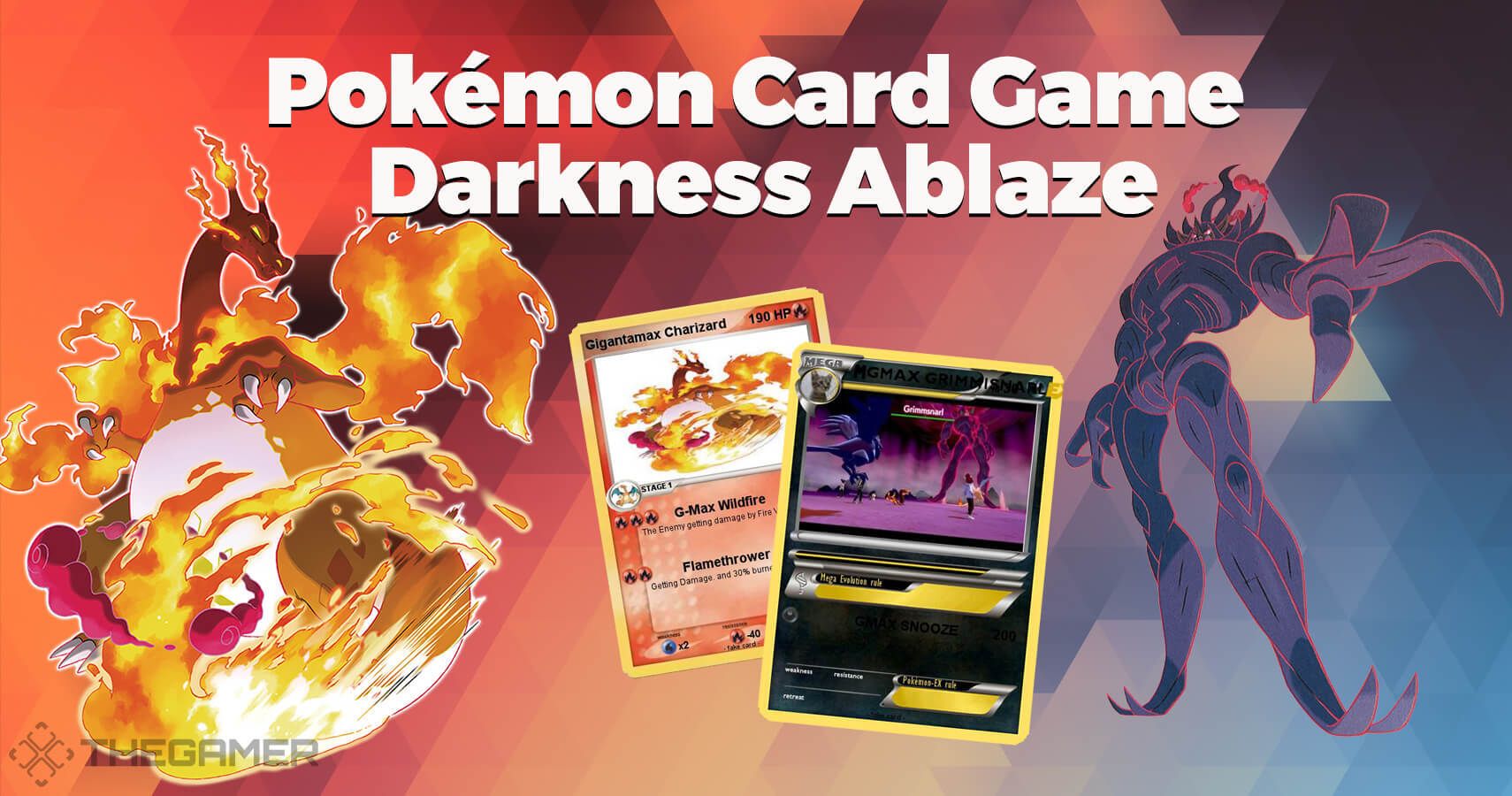 Everything We Know About The Next Pokémon TCG Set Darkness Ablaze