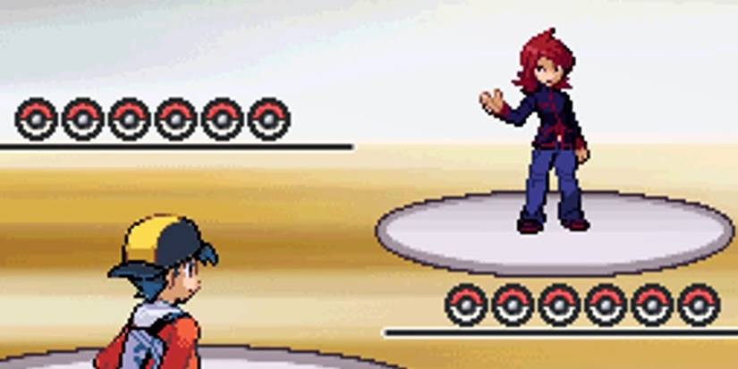 Fighting Silver in Pokemon HeartGold & SoulSilver.