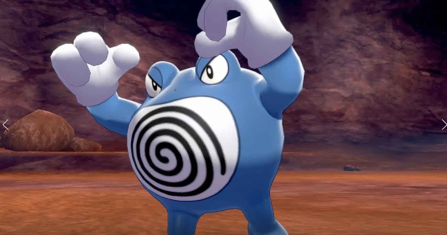 A Poliwrath in Pokemon Sword and Shield