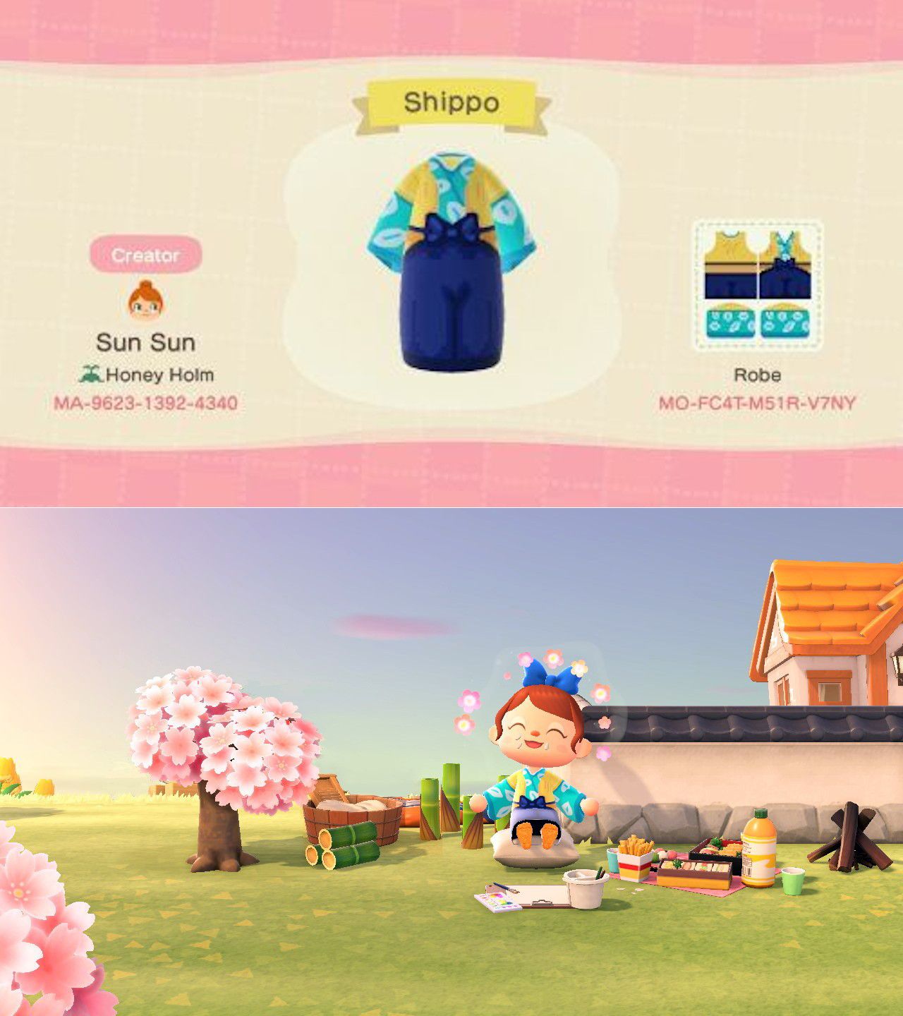 Animal Crossing New Horizons  Codes For InuYasha Outfits