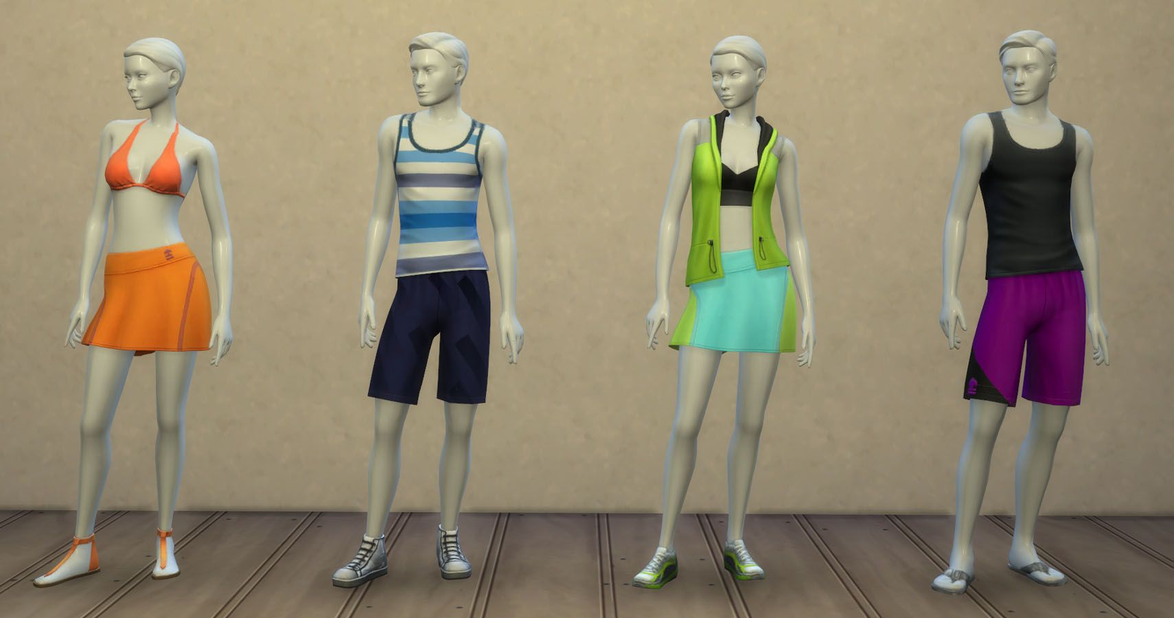 The Sims 4 Fitness Stuff: A Day in the Life